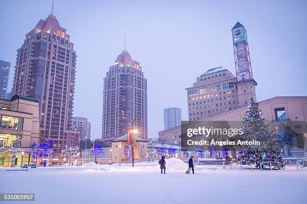 celebration square - ontario canada stock pictures, royalty-free photos & images