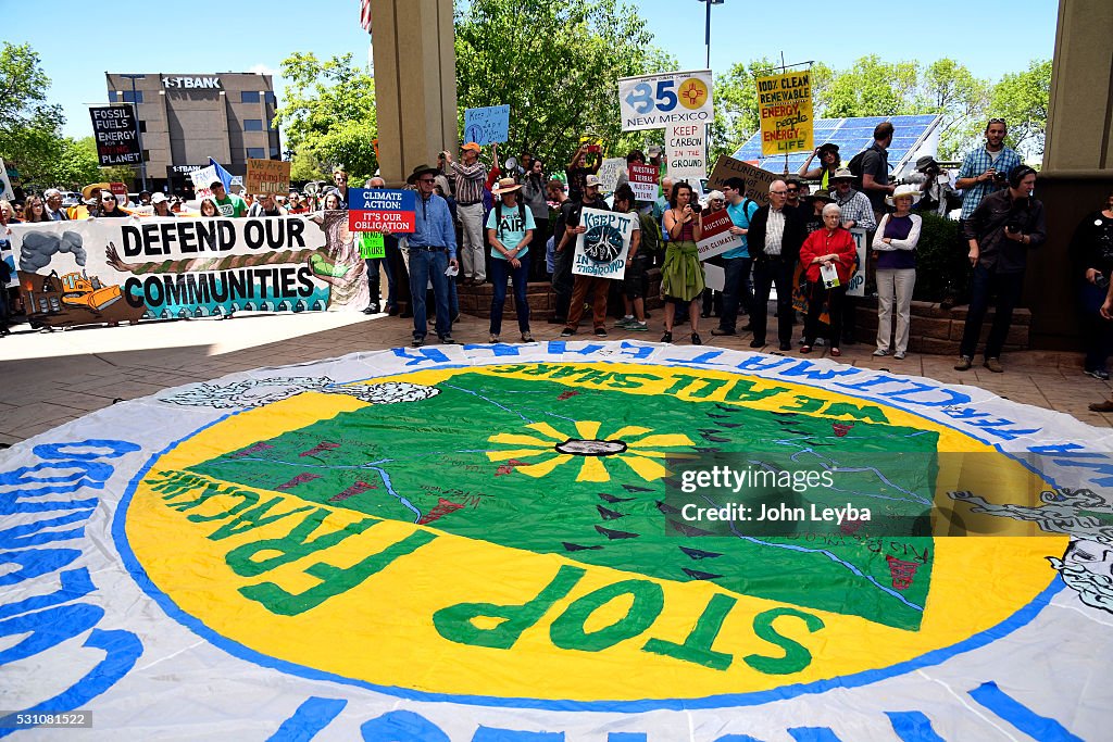 Hundreds of Colorado community, climate and fracking activists will protest a Bureau of Land Management