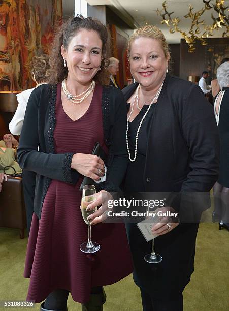 Guests attend the Blue Ribbon of the Los Angeles Music Center to honor Princess Charlene of Monaco at Grand Hall at the Dorothy Chandler Pavililon on...