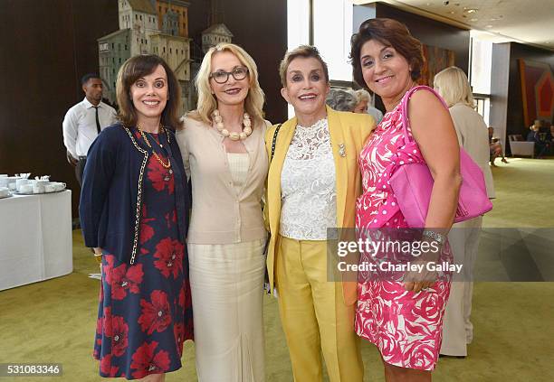 Guests attend the Blue Ribbon of the Los Angeles Music Center to honor Princess Charlene of Monaco at Grand Hall at the Dorothy Chandler Pavililon on...