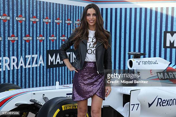 Melissa Jimenez attends a Martini Formula 1 Terrace presentation at One Ocean Club del Port Vell de Barcelona on May 12, 2016 in Barcelona, Spain.