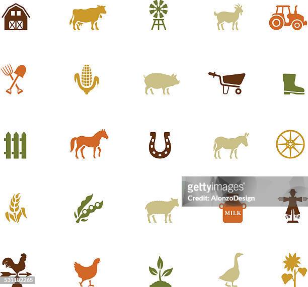 2,310 Farm Animal Icons Photos and Premium High Res Pictures - Getty Images