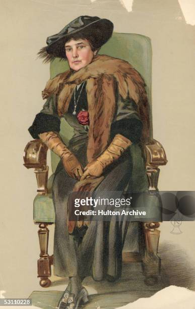 American heiress Jennie Jerome , later Lady Randolph Churchill, mother of British statesman Winston Churchill, circa 1900.