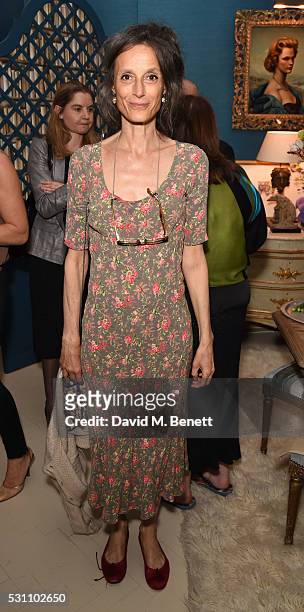 Tracy Somerset, Marchioness of Worcester attends the launch of new book "A Girl From Oz" by Lyndall Hobbs on May 12, 2016 in London, England.
