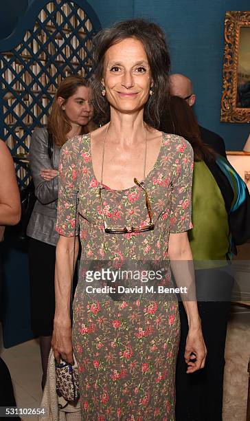 Tracy Somerset, Marchioness of Worcester attends the launch of new book "A Girl From Oz" by Lyndall Hobbs on May 12, 2016 in London, England.