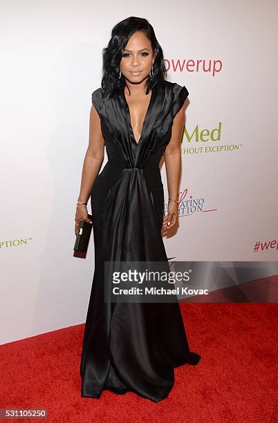 Singer Singer Christina Milian attends the AltaMed Power Up, We Are The Future Gala at the Beverly Wilshire Four Seasons Hotel on May 12, 2016 in...