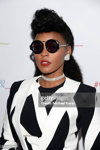 Honoree Janelle Monae attends the AltaMed Power Up, We Are The Future Gala at the Beverly Wilshire Four Seasons Hotel on May 12, 2016 in Beverly...