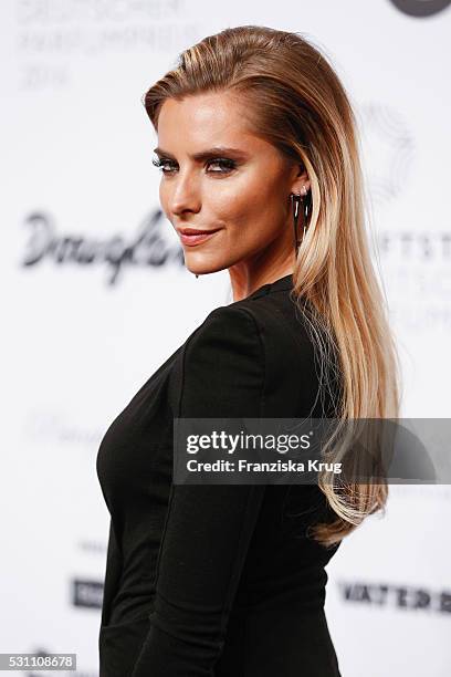 Sophia Thomalla attends the Douglas at Duftstars at Kraftwerk Mitte on May 12, 2016 in Berlin, Germany.