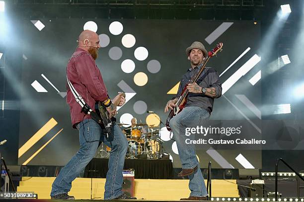 Shannon Brook and Jared Jones of VETTED performs onstage at the Invictus Games Orlando 2016 - Closing Ceremony at ESPN Wide World of Sports Complex...