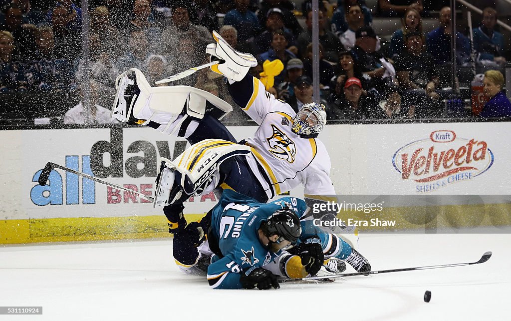 Nashville Predators v San Jose Sharks - Game Seven