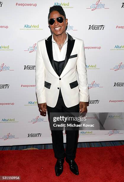 Musician Jermaine Jackson attends the AltaMed Power Up, We Are The Future Gala at the Beverly Wilshire Four Seasons Hotel on May 12, 2016 in Beverly...