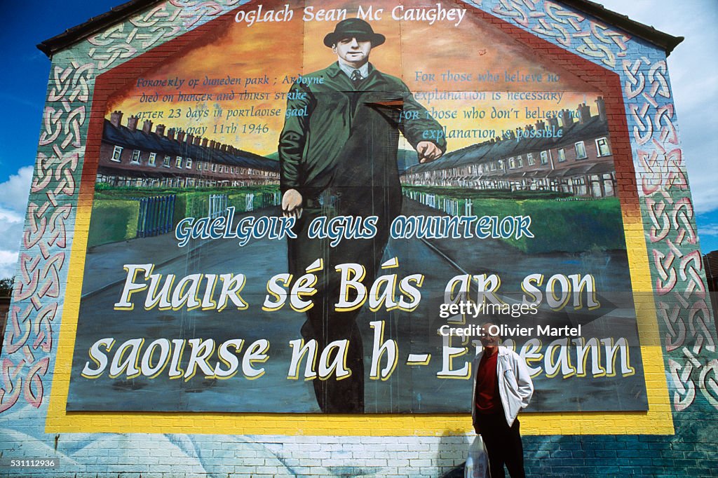 Mural Painting Of Sean Mccaughey In Belfast High Res Stock Photo mural-painting-of-sean-mccaughey-in-belfast-high-res-stock-photo
