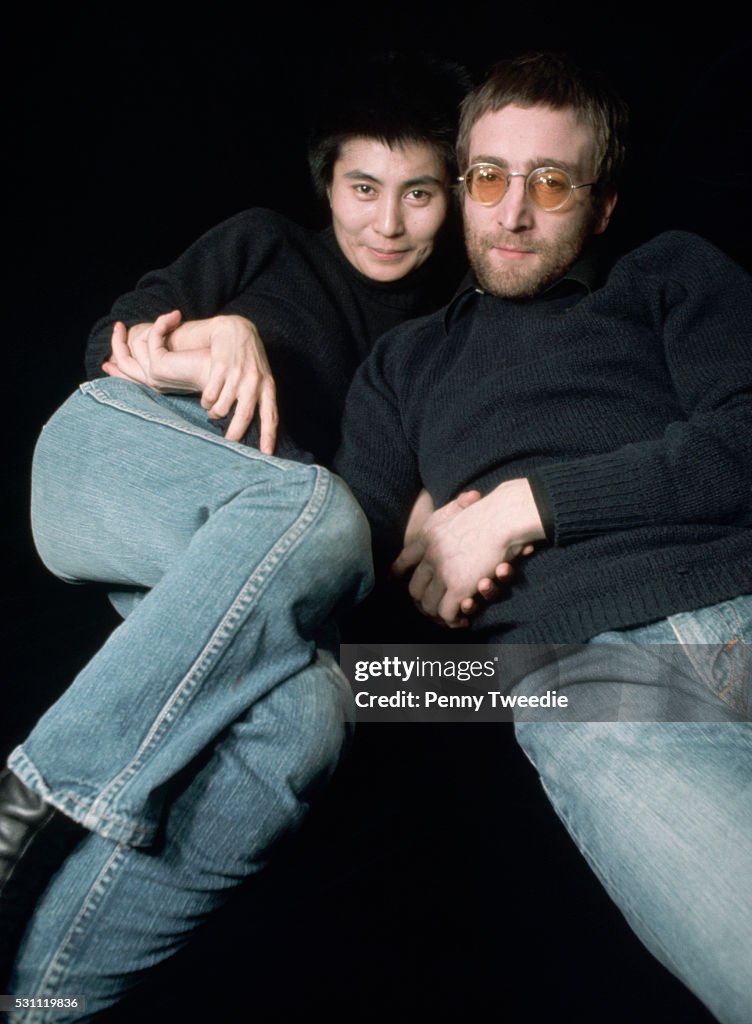 John Lennon and Yoko Ono