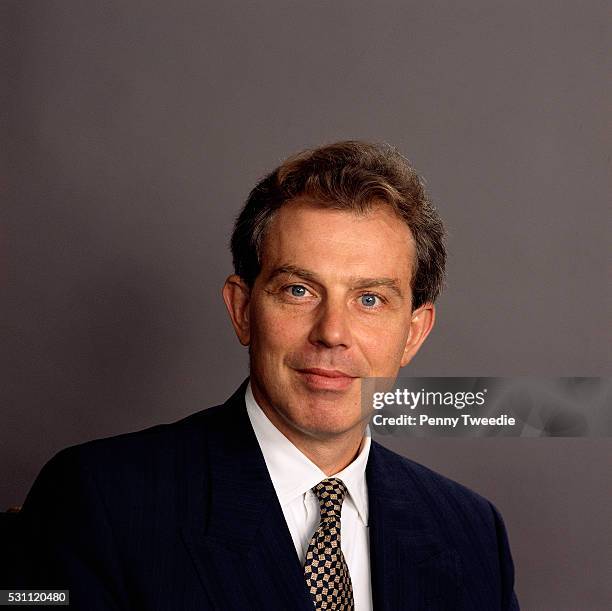 labor party leader tony blair - tony blair 1990s stock pictures, royalty-free photos & images