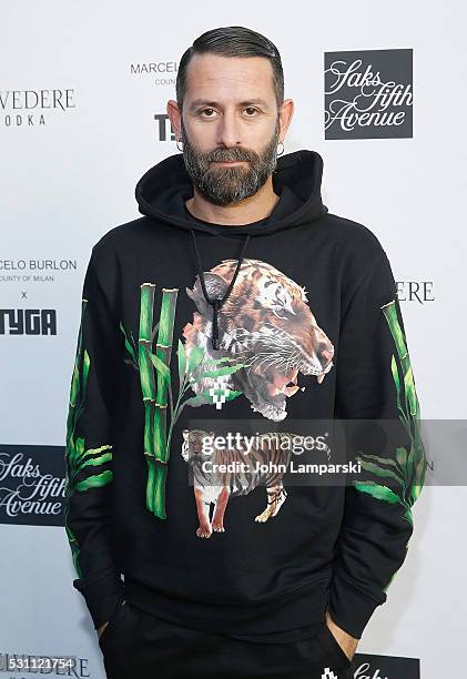 Designer Marcelo Burlon attends Tyga's Capsule Collection Launch Party at The Blond at 11 Howard Hotel on May 12, 2016 in New York City.