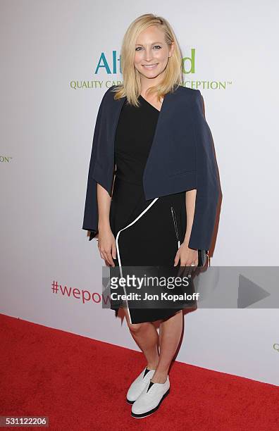 Actress Candice King arrives at AltaMed Health Services' Power Up, We Are The Future Gala at the Beverly Wilshire Four Seasons Hotel on May 12, 2016...