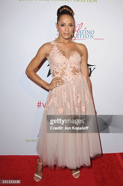 Actress Dania Ramirez arrives at AltaMed Health Services' Power Up, We Are The Future Gala at the Beverly Wilshire Four Seasons Hotel on May 12, 2016...