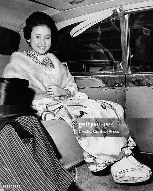 Princess Hitachi , the wife of Prince Hitachi , 1965.