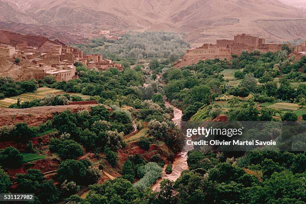 river valley of meknes - meknes bildbanksfoton och bilder