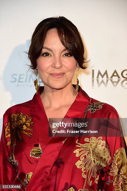 Actress Carolina G��mez, arrives at the Premiere of IFC Films' "Pele: Birth Of A Legend" at Regal Cinemas L.A. Live on May 12, 2016 in Los Angeles,...