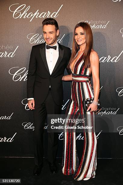 Cheryl Cole and her boyfriend Liam Payne, member of 'one direction' arrive at the Chopard Trophy Ceremony at the annual 69th Cannes Film Festival at...