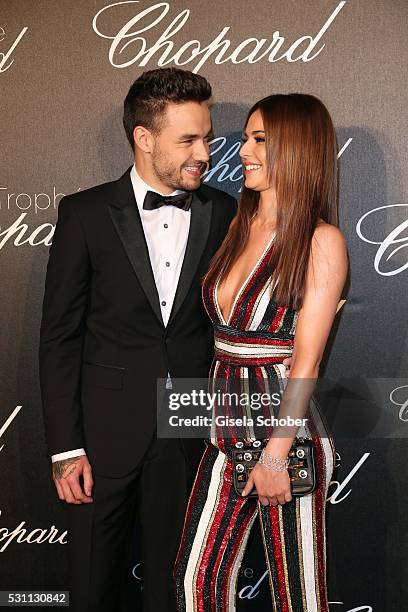 Cheryl Cole and her boyfriend Liam Payne, member of 'one direction' arrive at the Chopard Trophy Ceremony at the annual 69th Cannes Film Festival at...