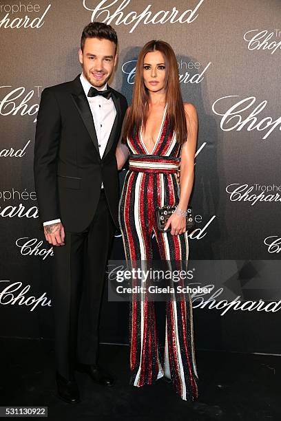 Cheryl Cole and her boyfriend Liam Payne, member of 'one direction' arrive at the Chopard Trophy Ceremony at the annual 69th Cannes Film Festival at...