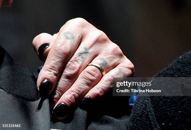 Ozzy Rings Ozzy Osbourne And Corey Taylor Special Announcement Photos and Premium ...
