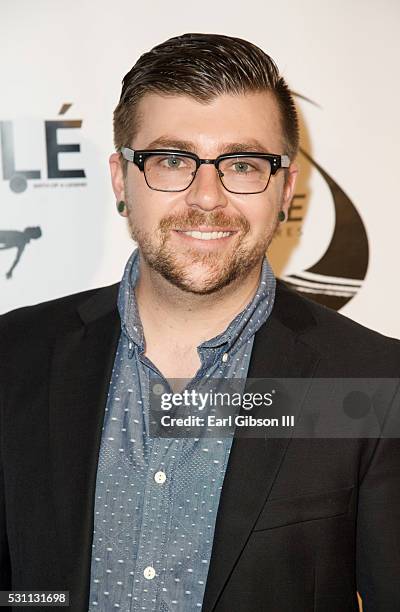 Cameron McCloskey attends the premiere of IFC Films "Pele: Birth Of A Legend" at Regal Cinemas L.A. Live on May 12, 2016 in Los Angeles, California.