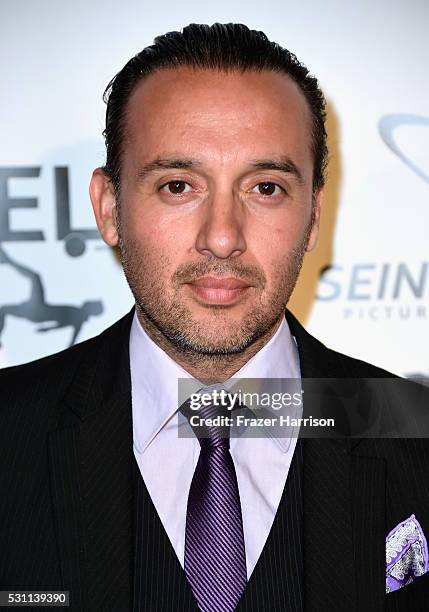 ProducerSeth Michaels arrives at the Premiere of IFC Films' "Pele: Birth Of A Legend" at Regal Cinemas L.A. Live on May 12, 2016 in Los Angeles,...