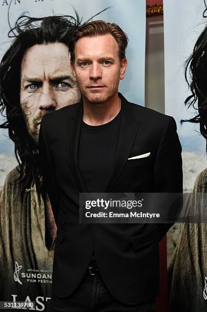 Actor Ewan McGregor arrives at a screening of Broad Green Pictures' 'Last Days In The Desert' at the Laemmle Royal Theatre on May 12, 2016 in Santa...