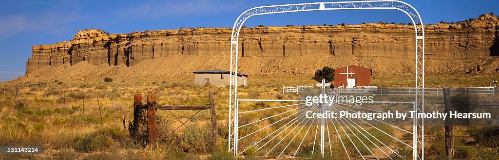 Church Beneath a Mesa