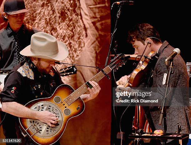 Critter Fuqua and Ketch Secor of Old Crow Medicine Show Celebrates 50th Anniversary of Bob Dylan's "Blonde on Blonde" in the Country Music Hall of...