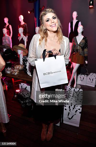 Actress Molly Tarlov attends the NYLON Young Hollywood Party Presented by BCBGeneration at HYDE Sunset: Kitchen + Cocktails on May 12, 2016 in West...