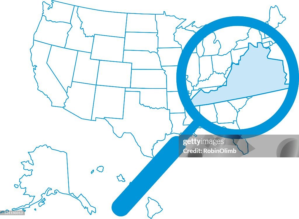 Magnify Virginia Map