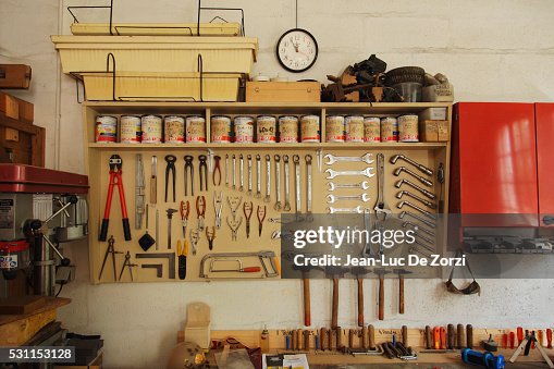 Tools in workshop Tools in workshop