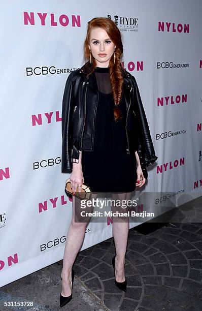 Actress Madelaine Petsch attends the NYLON Young Hollywood Party Presented by BCBGeneration at HYDE Sunset: Kitchen + Cocktails on May 12, 2016 in...