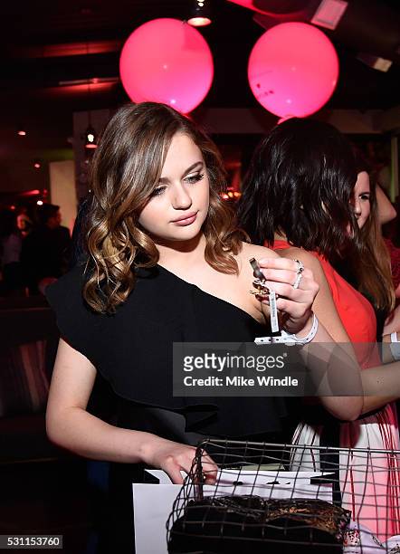 Actress Joey King attends the NYLON Young Hollywood Party Presented by BCBGeneration at HYDE Sunset: Kitchen + Cocktails on May 12, 2016 in West...