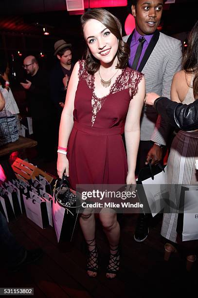 Actress Violett Beane attends the NYLON Young Hollywood Party Presented by BCBGeneration at HYDE Sunset: Kitchen + Cocktails on May 12, 2016 in West...