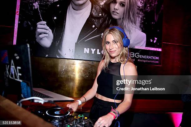 Kate attends the NYLON Young Hollywood Party Presented by BCBGeneration at HYDE Sunset: Kitchen + Cocktails on May 12, 2016 in West Hollywood,...