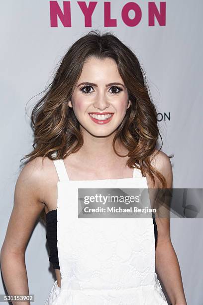 Actress Laura Marano attends the NYLON Young Hollywood Party Presented by BCBGeneration at HYDE Sunset: Kitchen + Cocktails on May 12, 2016 in West...