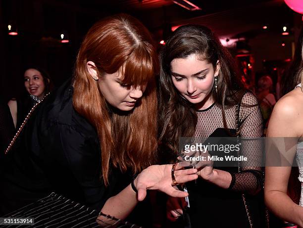 Guest and actress Emily Robinson attend NYLON Young Hollywood Party, presented by BCBGeneration at HYDE Sunset: Kitchen + Cocktails on May 12, 2016...