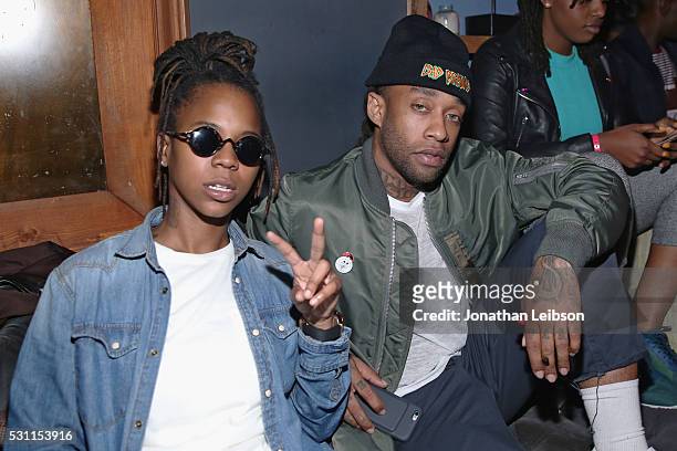Recording artist Ty Dolla Sign attends the NYLON Young Hollywood Party Presented by BCBGeneration at HYDE Sunset: Kitchen + Cocktails on May 12, 2016...