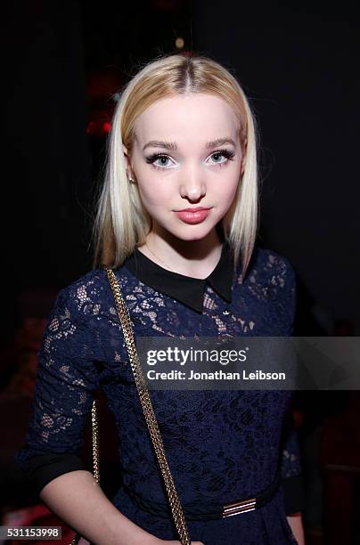 Actress Dove Cameron attends the NYLON Young Hollywood Party Presented by BCBGeneration at HYDE Sunset: Kitchen + Cocktails on May 12, 2016 in West...