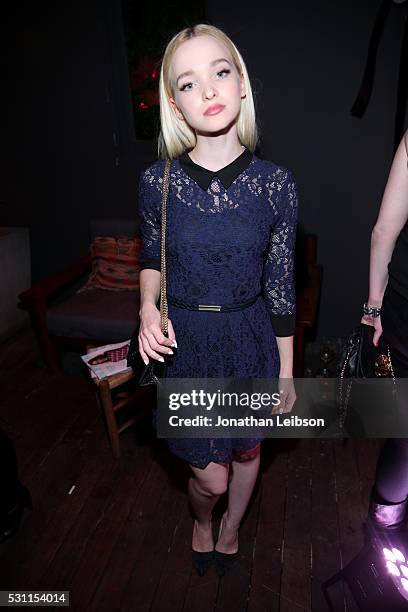 Actress Dove Cameron attends the NYLON Young Hollywood Party Presented by BCBGeneration at HYDE Sunset: Kitchen + Cocktails on May 12, 2016 in West...