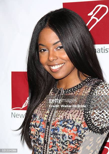 Adrienne Warren attends the 67th Annual New Dramatists Spring Luncheon at Marriott Marquis Times Square on May 12, 2016 in New York City.