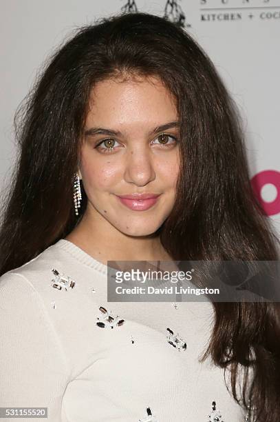 Actress Lilimar Hernandez arrives at NYLON and BCBGeneration's Annual Young Hollywood May Issue Event at HYDE Sunset: Kitchen + Cocktails on May 12,...
