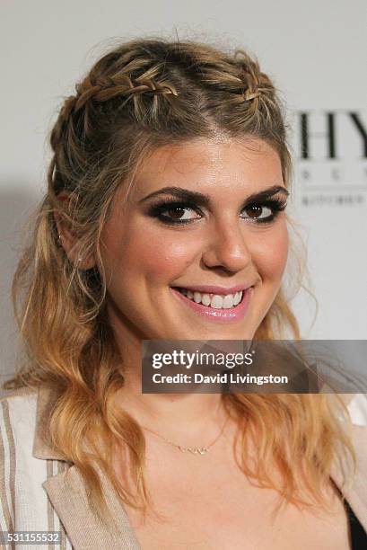Actres Molly Tarlov arrives at NYLON and BCBGeneration's Annual Young Hollywood May Issue Event at HYDE Sunset: Kitchen + Cocktails on May 12, 2016...