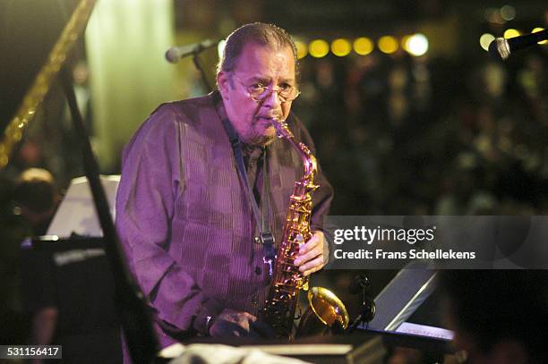Jackie McLean, alto saxophone performs at the North Sea Jazz Festival on July 11th 2004 in Amsterdam, the Netherlands.