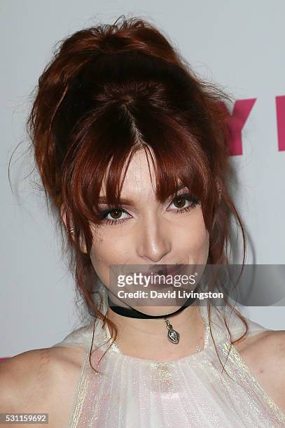 Dani Thorne arrives at NYLON and BCBGeneration's Annual Young Hollywood May Issue Event at HYDE Sunset: Kitchen + Cocktails on May 12, 2016 in West...
